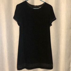 Black shift dress. Size M